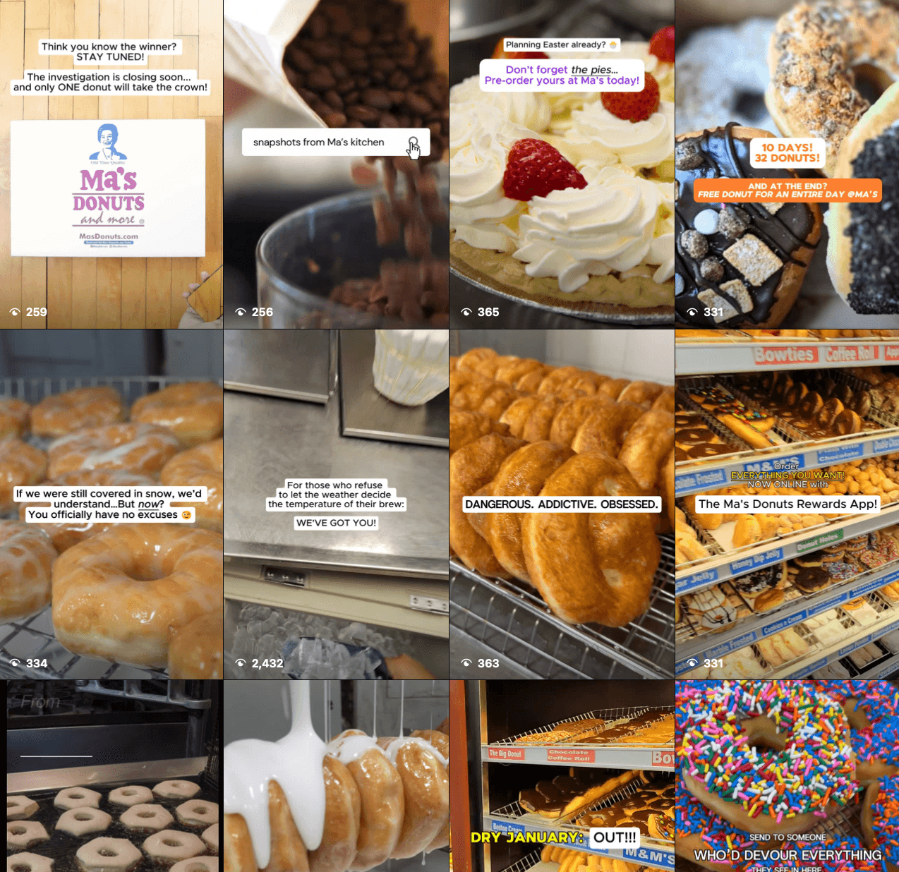 Social Media for Ma's Donuts & More